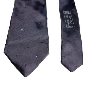 Valentino Cravatte Men's Silk Tie Purple 56" Necktie